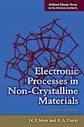 Electronic Processes in Non-Crystalline Materials