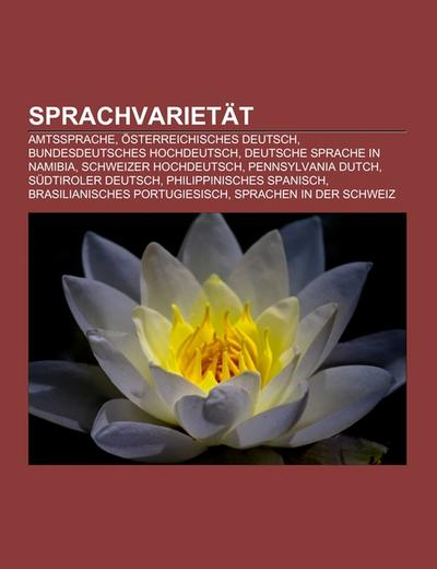 Sprachvarietät