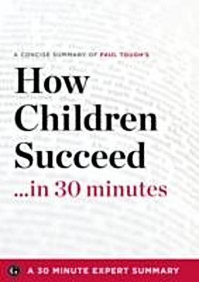 How Children Succeed