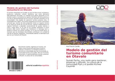 Modelo de gestión del turismo comunitario en Otavalo