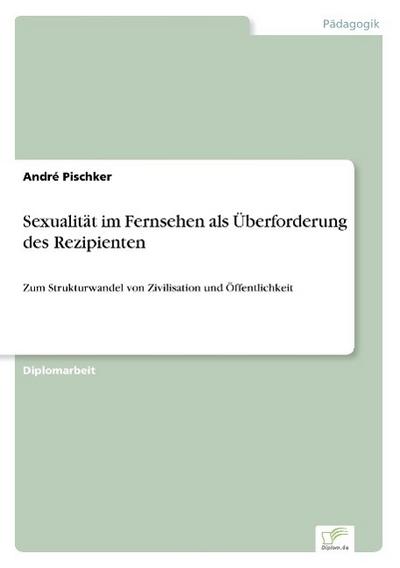 Sexualität im Fernsehen als Überforderung des Rezipienten - André Pischker