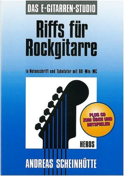 Riffs für Rockgitarre (+CD)in Notenschrift und Tabulatur