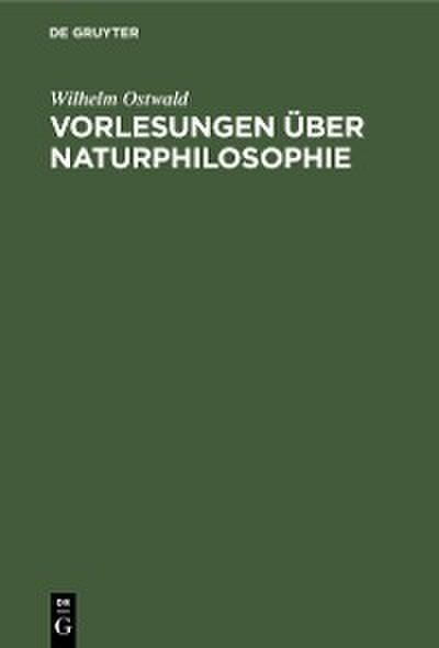 Vorlesungen über Naturphilosophie
