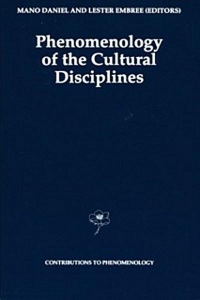 Phenomenology of the Cultural Disciplines