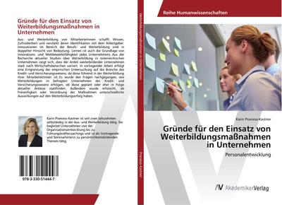 Gründe für den Einsatz von Weiterbildungsmaßnahmen in Unternehmen