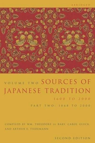 Sources of Japanese Tradition, Abridged