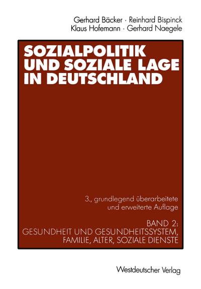 Sozialpolitik und soziale Lage in Deutschland