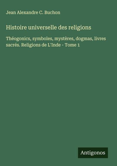Histoire universelle des religions