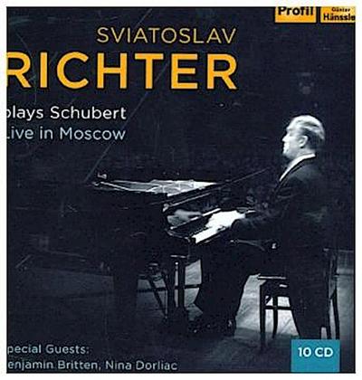 Sviatoslav Richter plays Schubert, 10 Audio-CDs