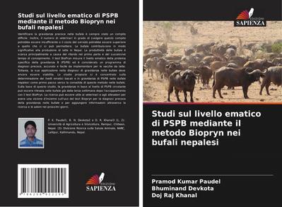 Studi sul livello ematico di PSPB mediante il metodo Biopryn nei bufali nepalesi