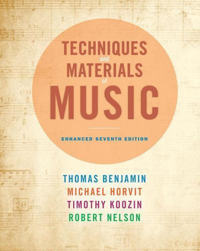Techniques and Materials of Music