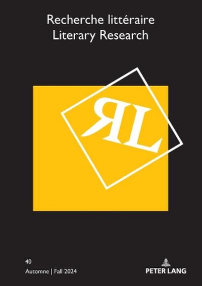 Recherche littéraire / Literary Research