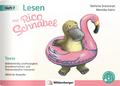 Lesen mit Rico Schnabel, Heft 7: Texte - silbierte Ausgabe: Selbstständig Leseflüssigkeit, Grundwortschatz und Textverständnis trainieren | Selbstlernheft Deutsch 1. Klasse