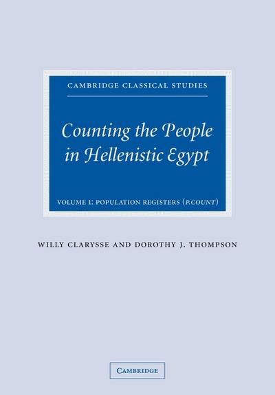 Counting the People in Hellenistic Egypt