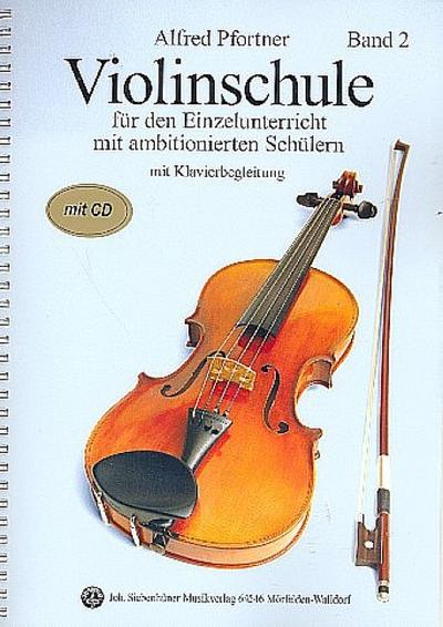 Violinschule Band 2 (+CD)für Violine mit Klavierbegleitung