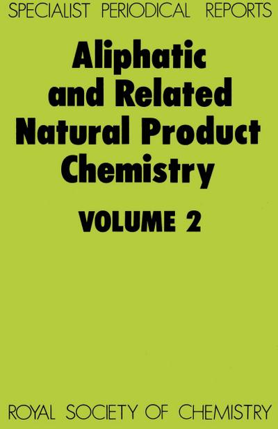 Aliphatic and Related Natural Product Chemistry