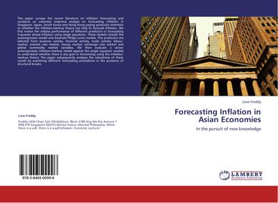 Forecasting Inflation in Asian Economies