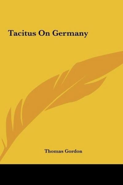 Tacitus On Germany
