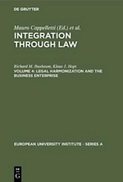 Legal Harmonization and the Business Enterprise