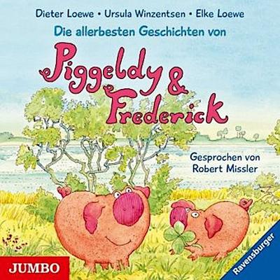 Die allerbesten Geschichten von Piggeldy & Frederick, 1 Audio-CD