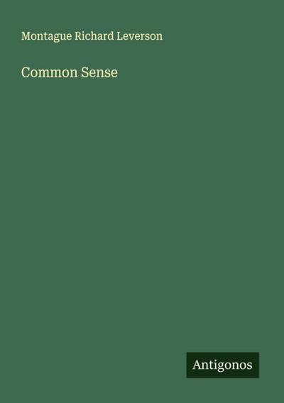 Common Sense