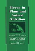 Boron in Plant and Animal Nutrition