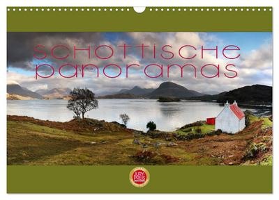 Schottische Panoramas (Wandkalender 2024 DIN A3 quer), CALVENDO Monatskalender