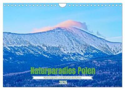 Naturparadies Polen (Wandkalender 2026 DIN A4 quer), CALVENDO Monatskalender