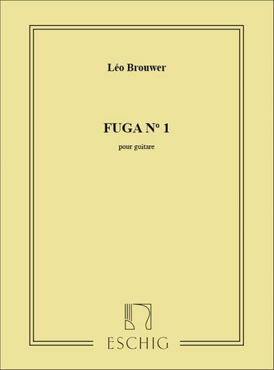 Fuga no.1pour guitare
