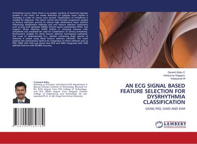 AN ECG SIGNAL BASED FEATURE SELECTION FOR DYSRHYTHMIA CLASSIFICATION