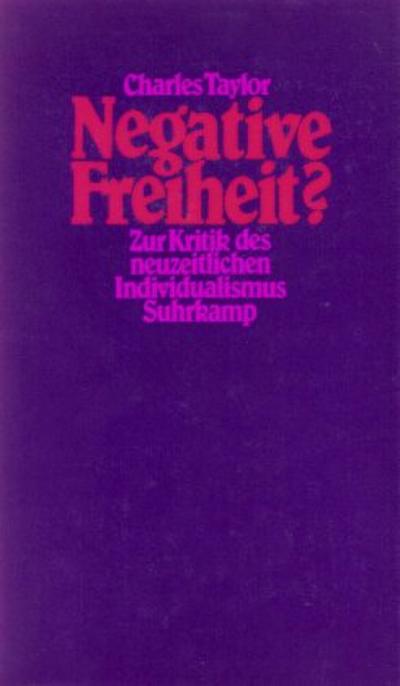 Negative Freiheit?
