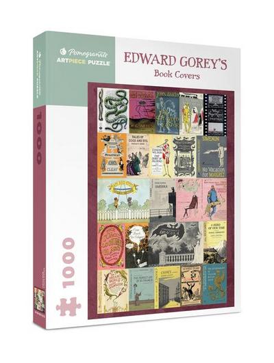 Edward Gorey’s Book Covers 1000-Piece Jigsaw Puzzle