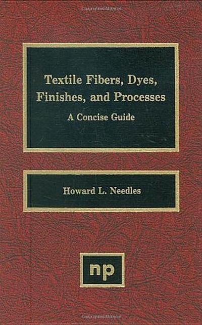 Textile Fibers, Dyes, Finishes and Processes
