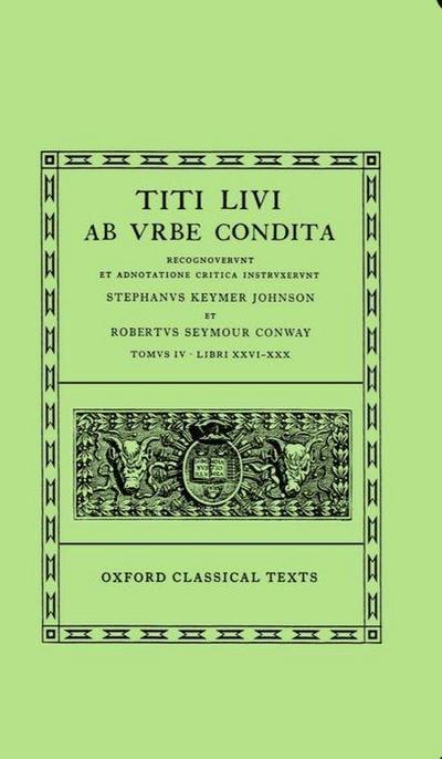 Livy Ab Urbe Condita Books XXVI-XXX