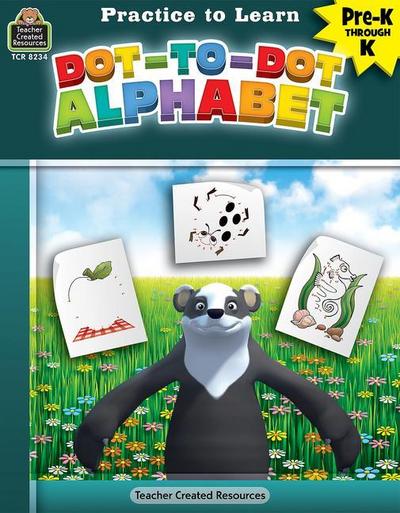 Teacher Created Resources: Practice to Learn Dot-To-Dot Alph