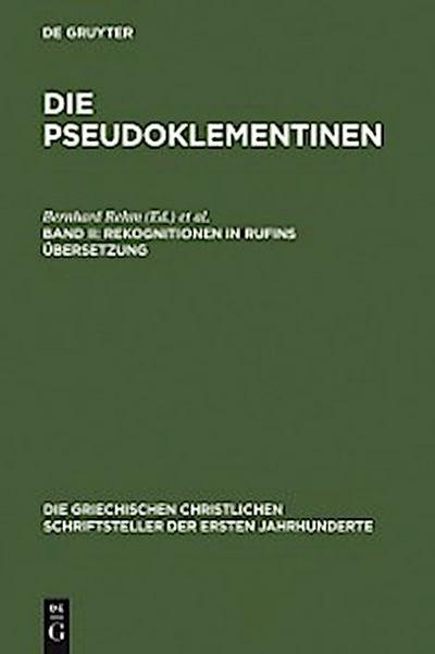 Rekognitionen in Rufins Übersetzung