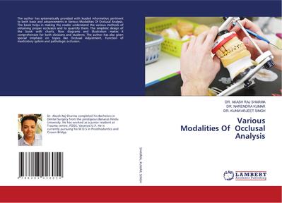 Various Modalities Of Occlusal Analysis