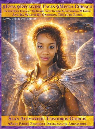 9Eyes 9Deceiving Faces - 9Mecca Chicago Da 9th Hour Testimony Of Krassa Amun Giorgis Alias Christon M Larson And The Wrath Of Qaddisin, The Mysterious 13th Elder Royal Ether 9th Edition