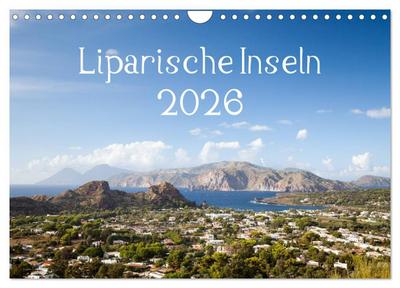 Liparische Inseln (Wandkalender 2026 DIN A4 quer), CALVENDO Monatskalender