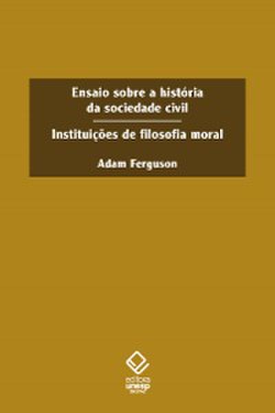 Ensaio sobre a historia da sociedade civil