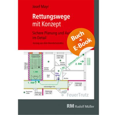Rettungswege mit Konzept mit E-Book (PDF), m. 1 Buch, m. 1 Beilage