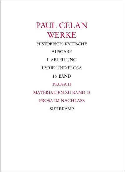 Werke Prosa. Tl.2