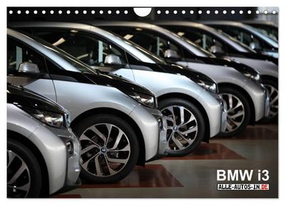 BMW i3 (Wandkalender 2026 DIN A4 quer), CALVENDO Monatskalender