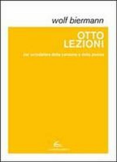 Otto lezioni per un’estetica della canzone e della poesia