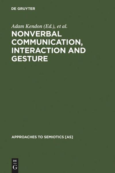 Nonverbal Communication, Interaction, and Gesture