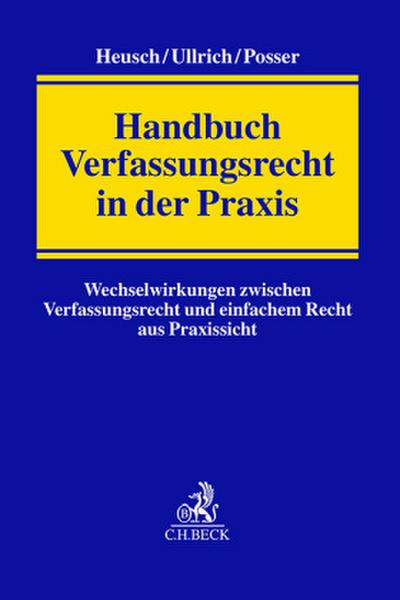 Handbuch Verfassungsrecht in der Praxis