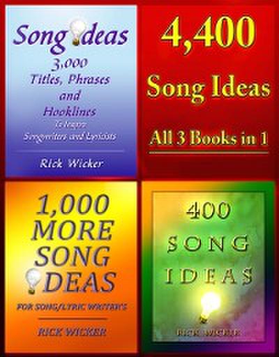 4,400 Song Ideas