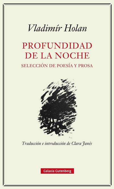 Profundidad de la noche : selección de poesía y prosa