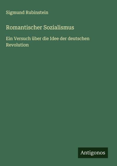 Romantischer Sozialismus