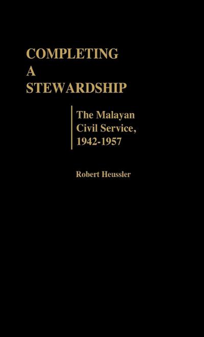Completing a Stewardship